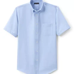 Men's Short Sleeve Oxford Dress Shirt