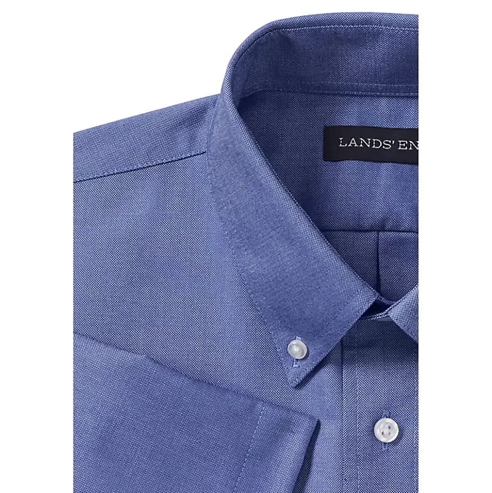 Men's Short Sleeve Oxford Dress Shirt