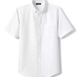 Men's Short Sleeve Oxford Dress Shirt