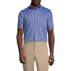 Men's Short Sleeve Oxford Dress Shirt