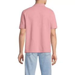 Men's Short Sleeve Performance Mesh Pique Polo