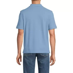Men's Short Sleeve Performance Mesh Pique Polo