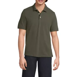 Men's Short Sleeve Performance Mesh Pique Polo