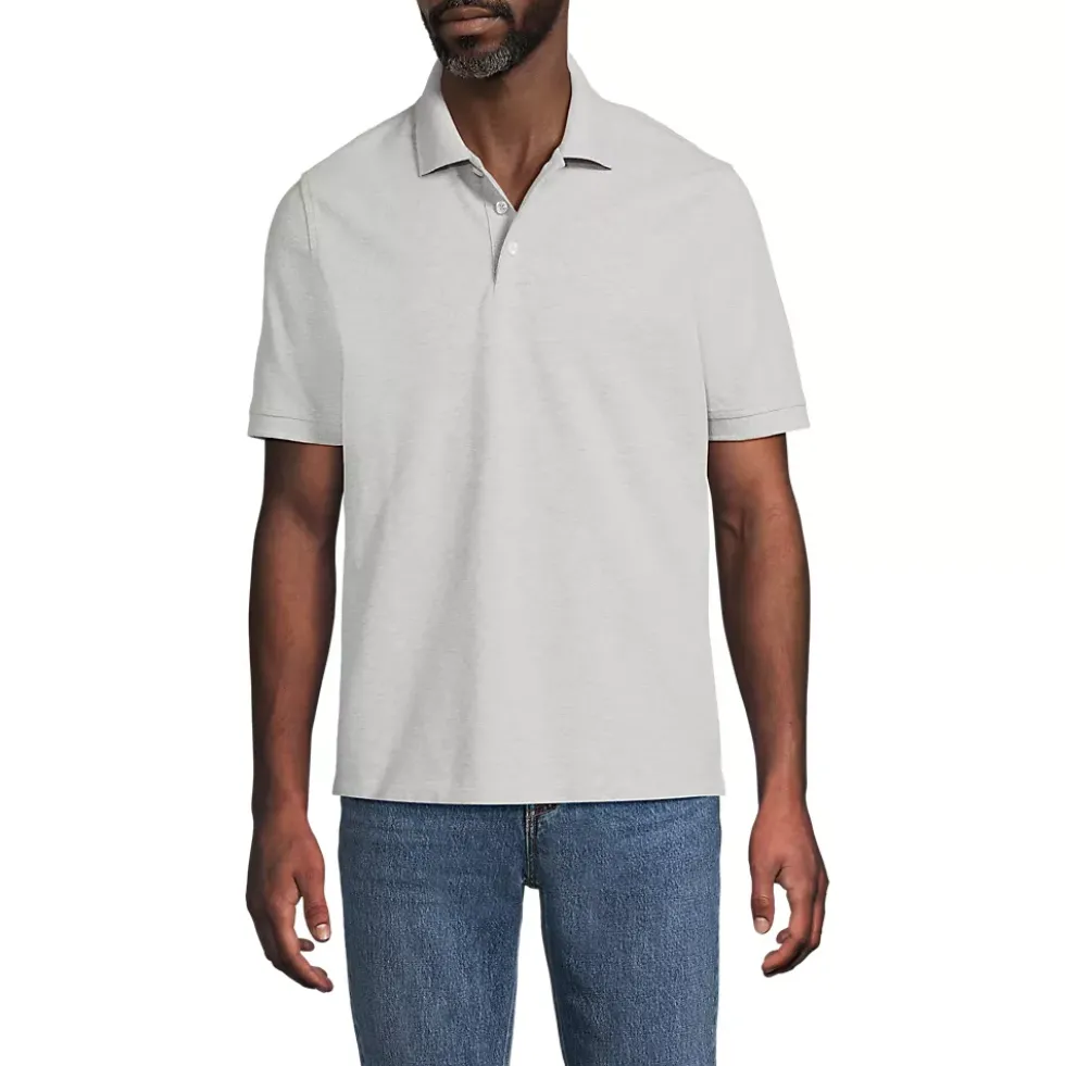 Men's Short Sleeve Performance Mesh Pique Polo