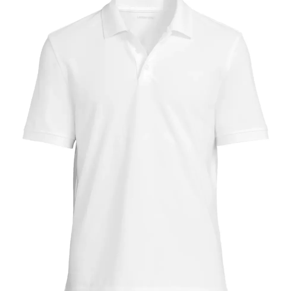 Men's Short Sleeve Performance Mesh Pique Polo