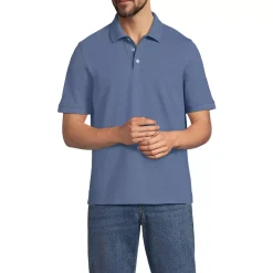 Men's Short Sleeve Performance Mesh Pique Polo