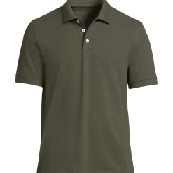 Men's Short Sleeve Performance Mesh Pique Polo