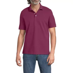 Men's Short Sleeve Performance Mesh Pique Polo