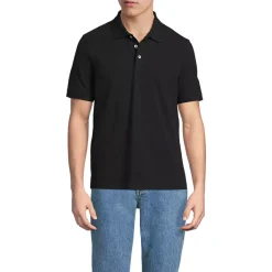 Men's Short Sleeve Performance Mesh Pique Polo