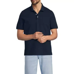 Men's Short Sleeve Performance Mesh Pique Polo
