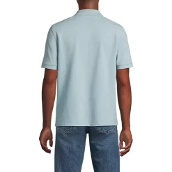 Men's Short Sleeve Performance Mesh Pique Polo