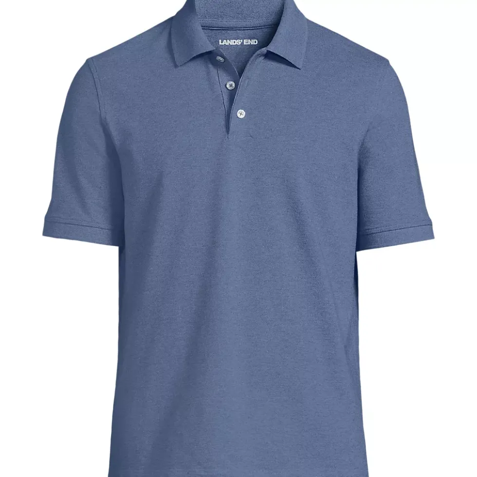 Men's Short Sleeve Performance Mesh Pique Polo