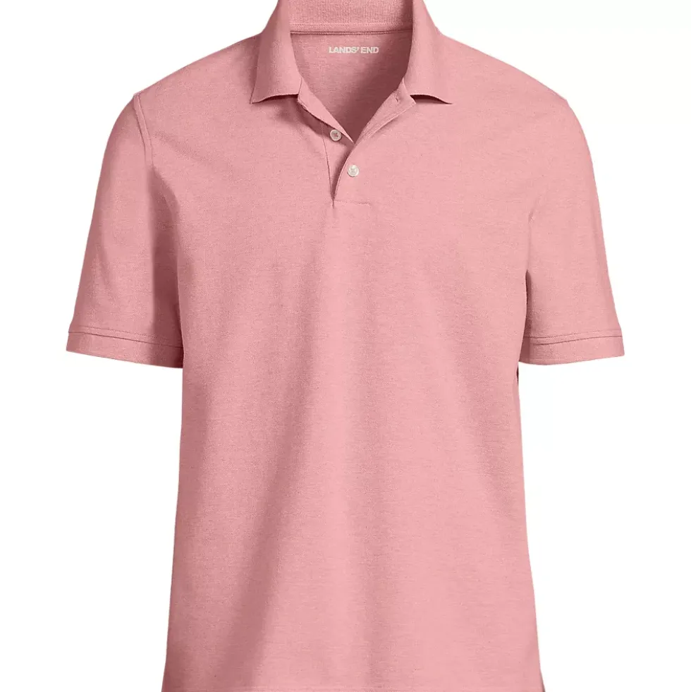 Men's Short Sleeve Performance Mesh Pique Polo