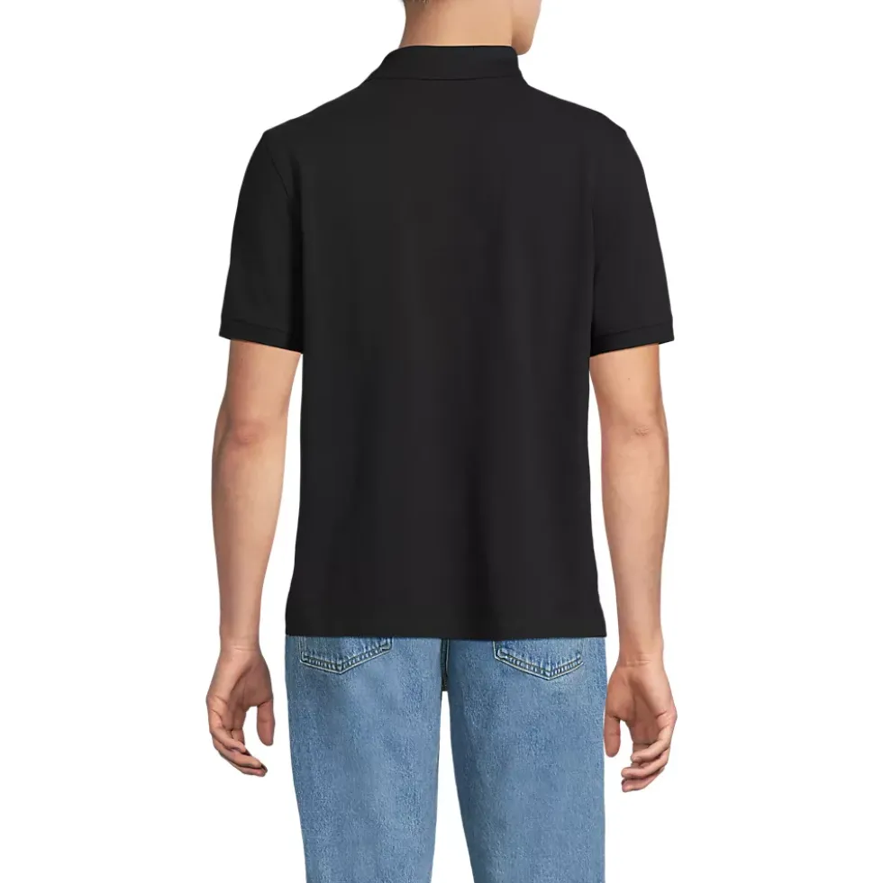 Men's Short Sleeve Performance Mesh Pique Polo