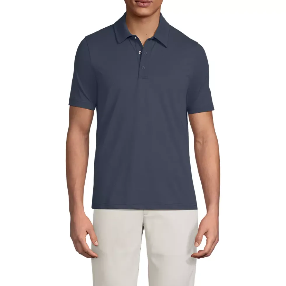 Men's Short Sleeve Performance Snap Polo