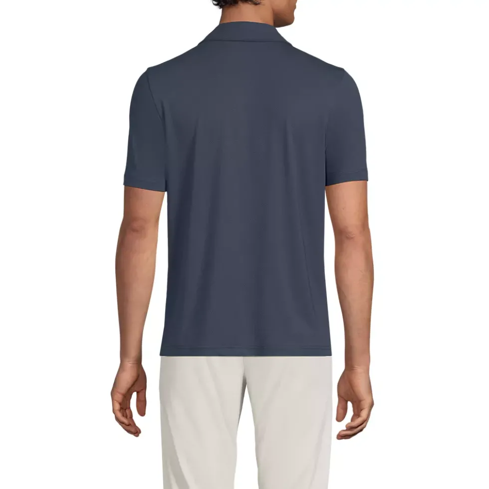 Men's Short Sleeve Performance Snap Polo