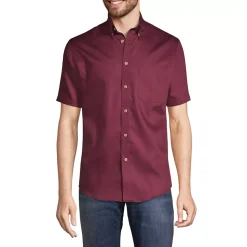 Men's Short Sleeve Performance Twill Shirt