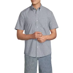 Men's Short Sleeve Poplin Shirt