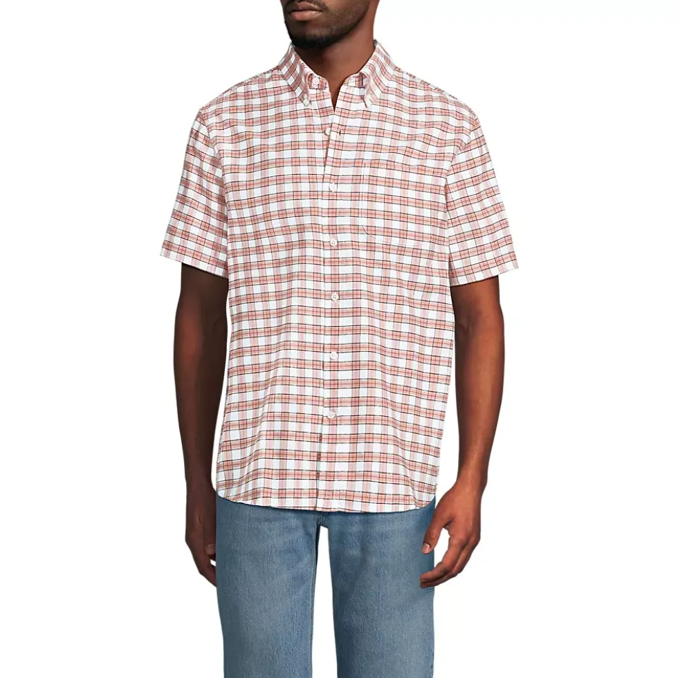 Men's Short Sleeve Sail Rigger Oxford Shirt
