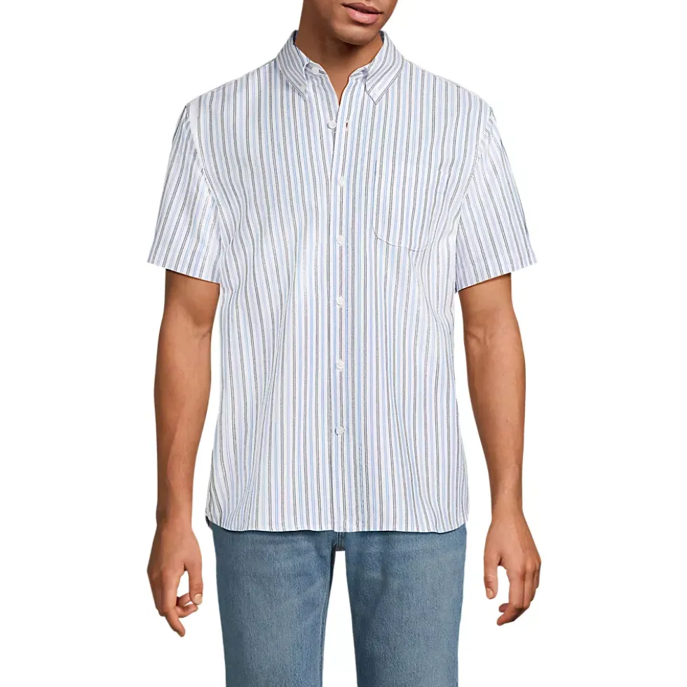 Men's Short Sleeve Sail Rigger Oxford Shirt