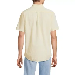 Men's Short Sleeve Seersucker Shirt