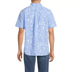 Men's Short Sleeve Seersucker Shirt