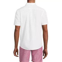 Men's Short Sleeve Seersucker Shirt