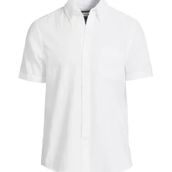 Men's Short Sleeve Seersucker Shirt