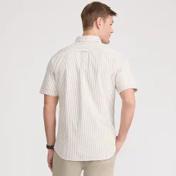 Men's Short Sleeve Seersucker Shirt