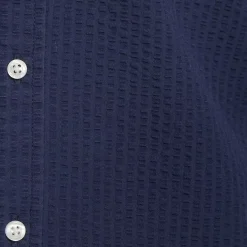 Men's Short Sleeve Seersucker Shirt