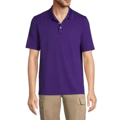 Men's Short Sleeve Solid Active Polo Shirt