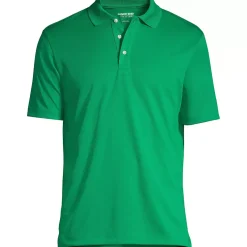 Men's Short Sleeve Solid Active Polo Shirt