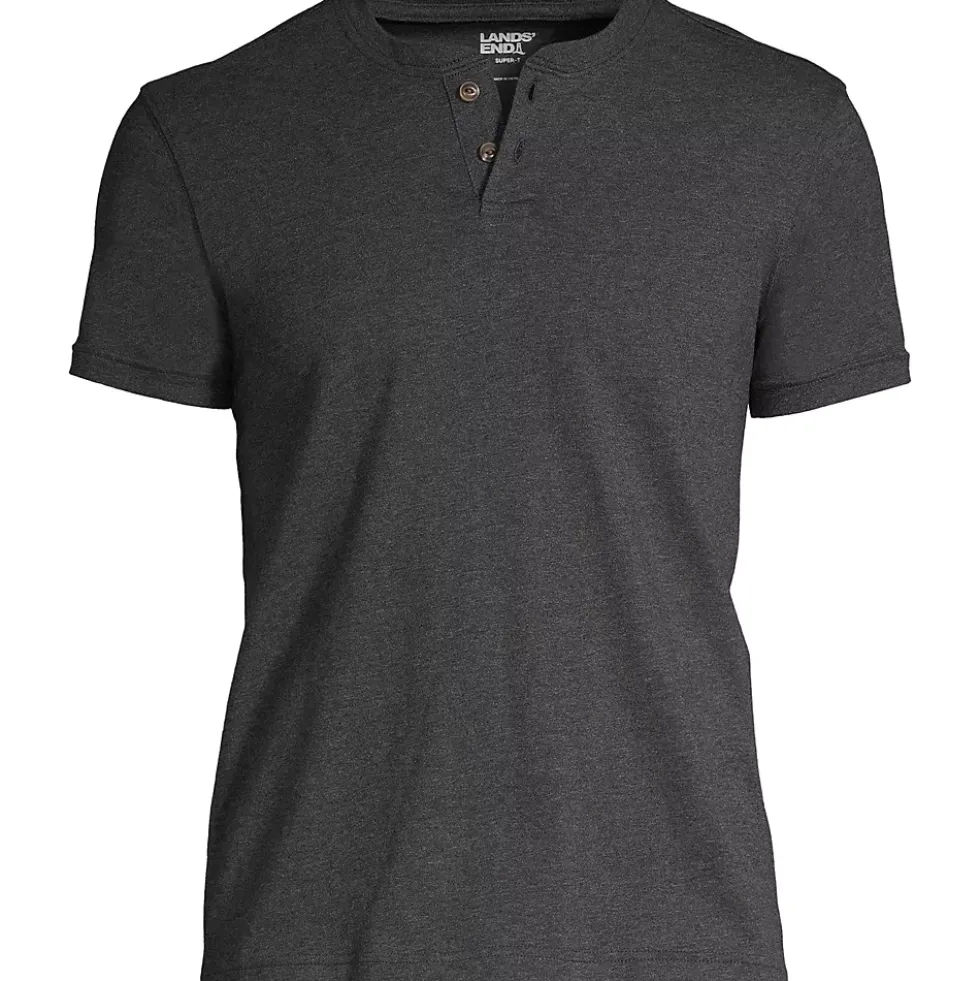 Men's Short Sleeve Super-T Henley