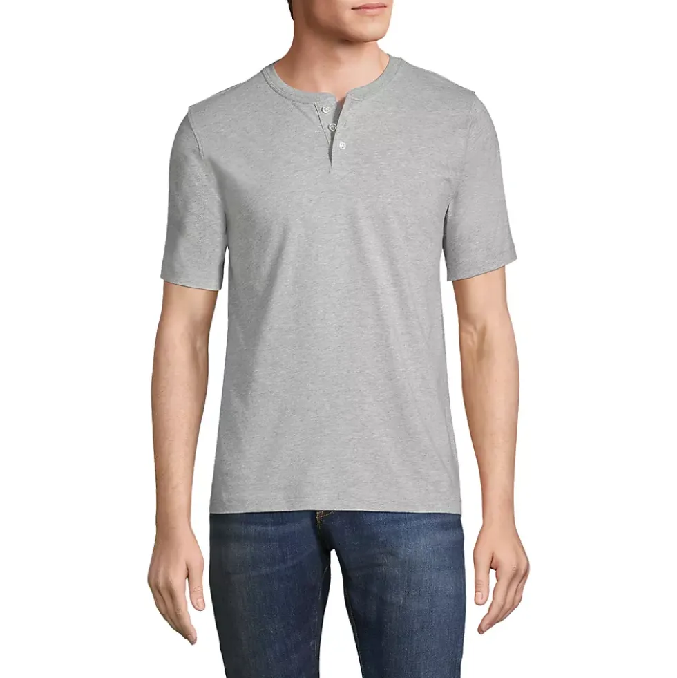 Men's Short Sleeve Super-T Henley