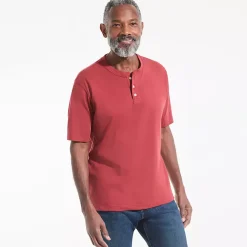 Men's Short Sleeve Super-T Henley