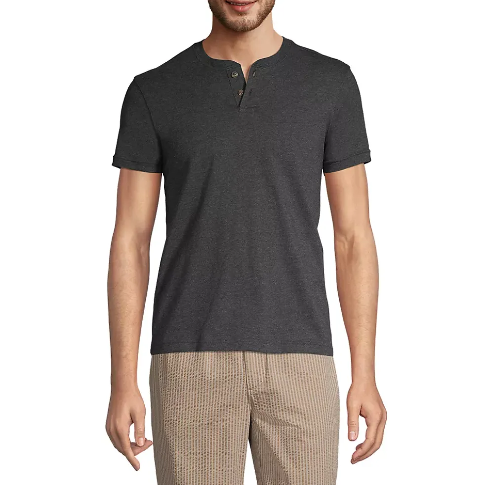 Men's Short Sleeve Super-T Henley