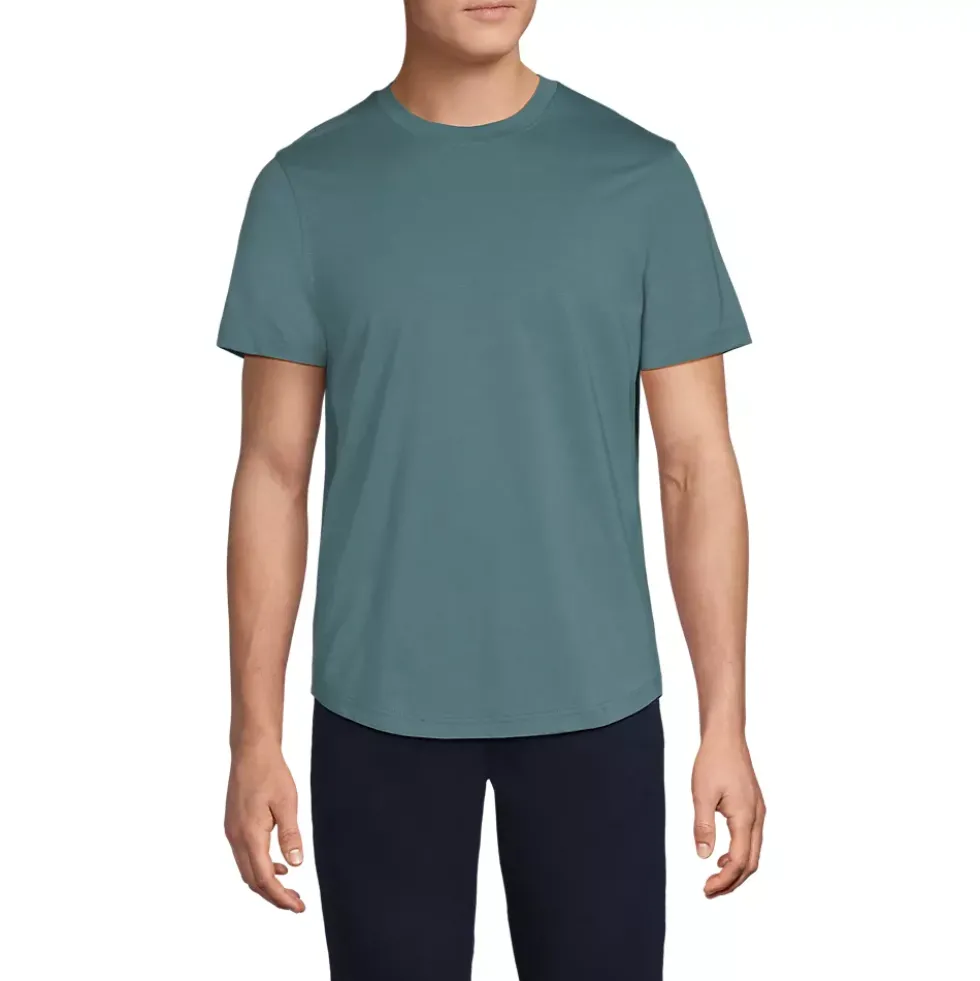 Men's Short Sleeve Supima Curved Hem Tee