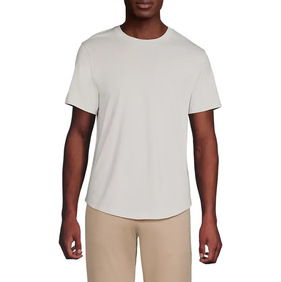 Men's Short Sleeve Supima Curved Hem Tee