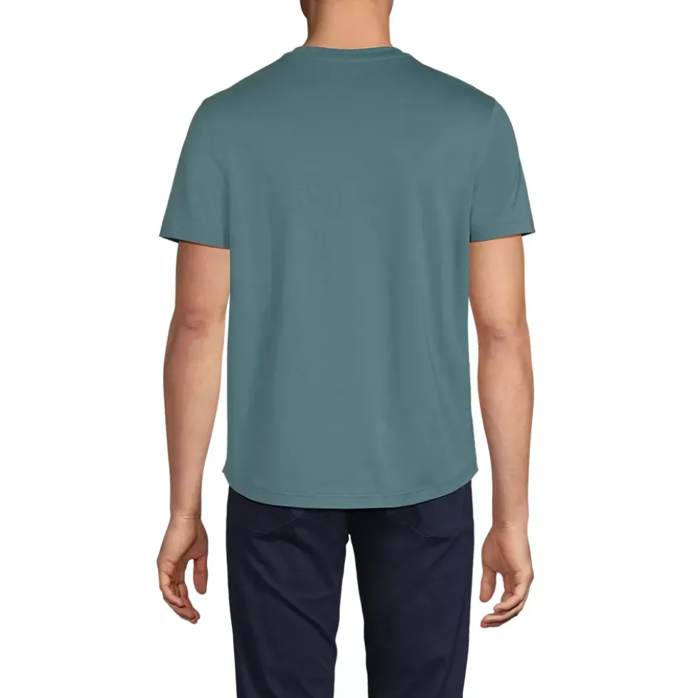Men's Short Sleeve Supima Curved Hem Tee