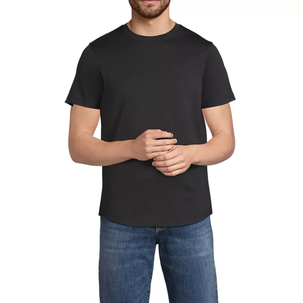Men's Short Sleeve Supima Curved Hem Tee