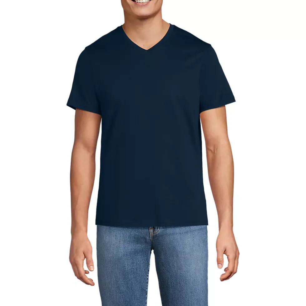 Men's Short Sleeve Supima V-Neck Tee