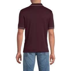 Men's Short Sleeve Tipped Welt Pocket Supima Polo