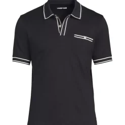 Men's Short Sleeve Tipped Welt Pocket Supima Polo