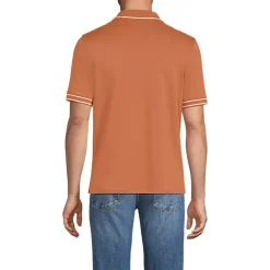 Men's Short Sleeve Tipped Welt Pocket Supima Polo