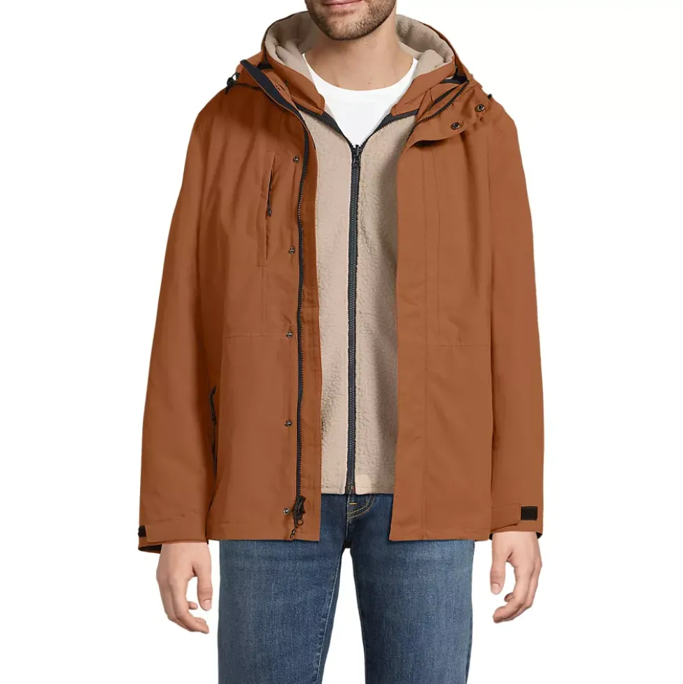 Men's Squall 3 in 1 Sherpa Lined Jacket