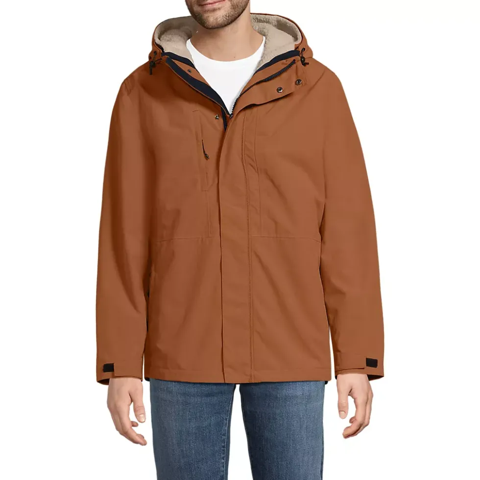 Men's Squall 3 in 1 Sherpa Lined Jacket
