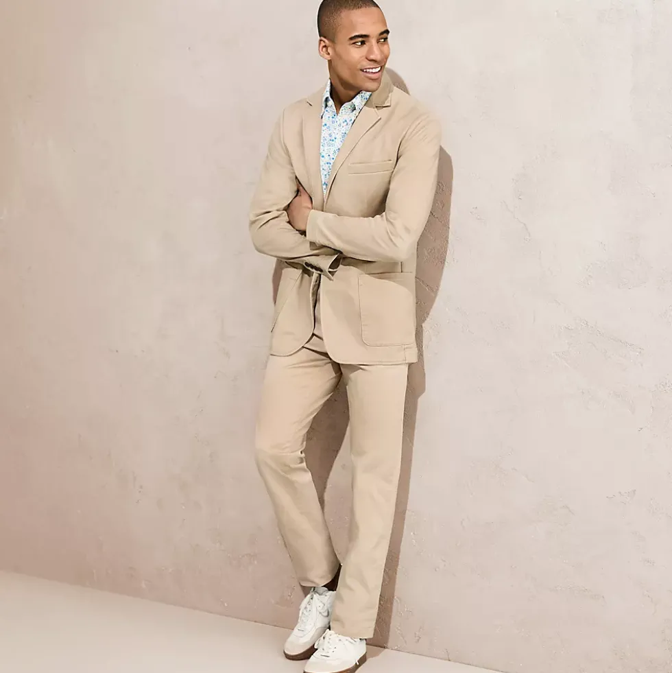 Men's Straight Fit Travel Kit Chino Pants
