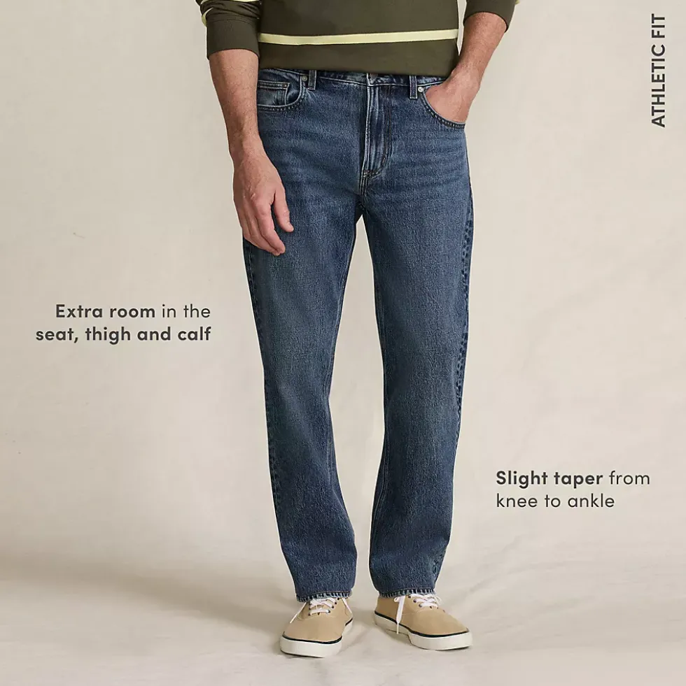 Men's Stretch Athletic Fit Jean