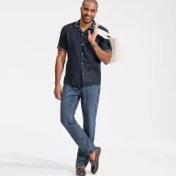 Men's Stretch Comfort Waist Athletic Fit Jean