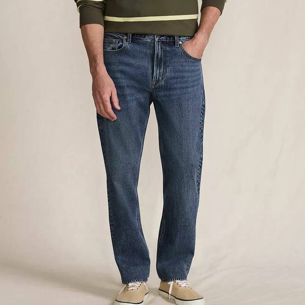 Men's Stretch Comfort Waist Athletic Fit Jean